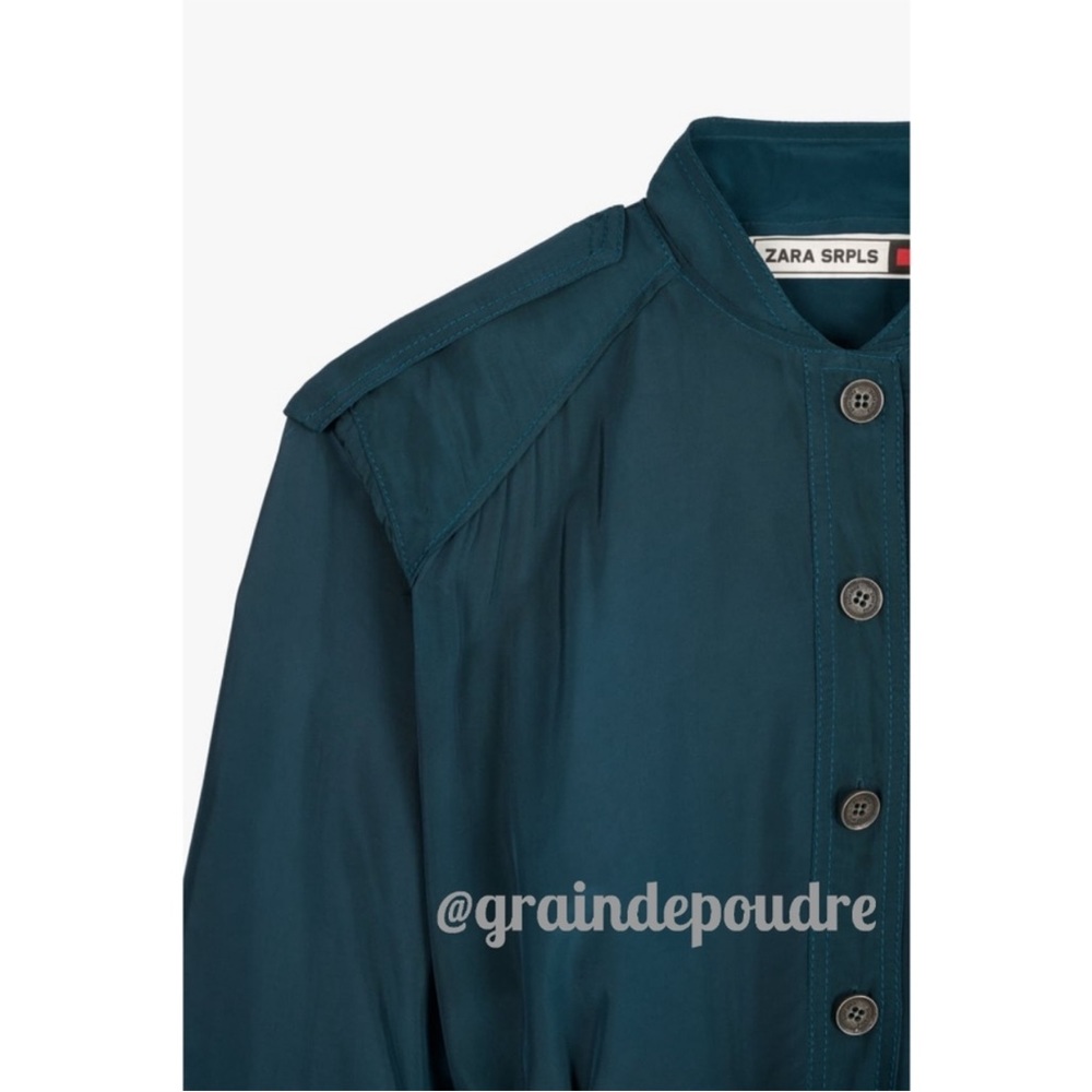 NWT Limited Edition Zara SRPLS Teal dress - Picture 4 of 6